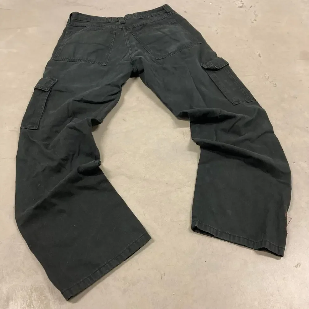vintage baggy y2k wrangler cargo pants 30x32